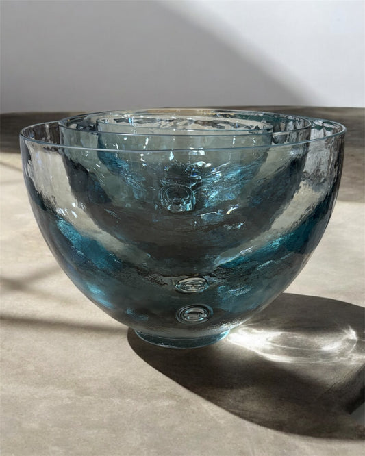 Steel Blue Enfriado Bowl