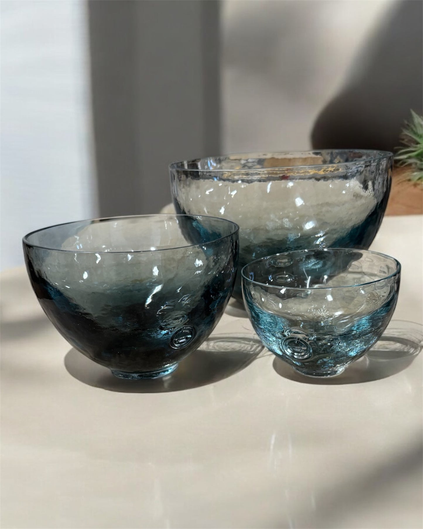 Steel Blue Enfriado Bowl