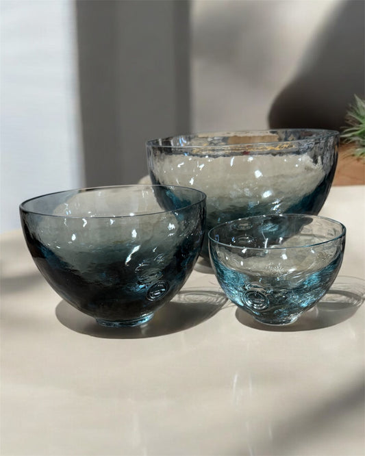 Steel Blue Enfriado Bowl